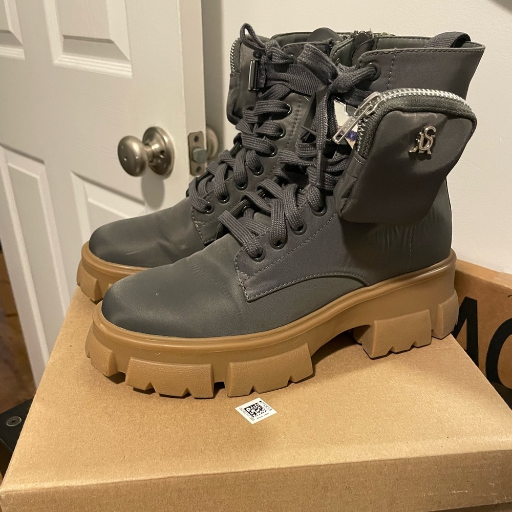 Steve Madden combat boots